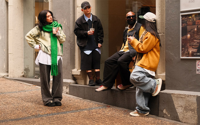 Friends drinking coffee