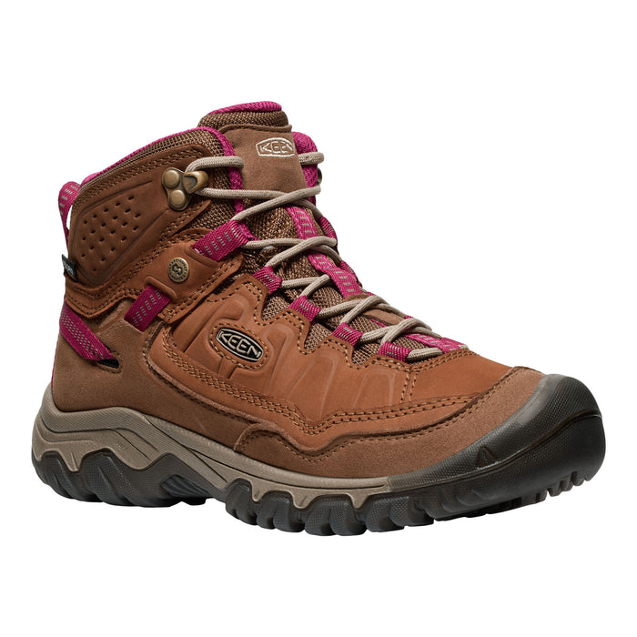 Women's Targhee IV MID Waterproof Bison/Beaujolais