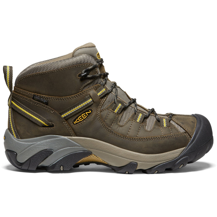 Men's Targhee II Waterproof Boot - Black Olive/Yellow