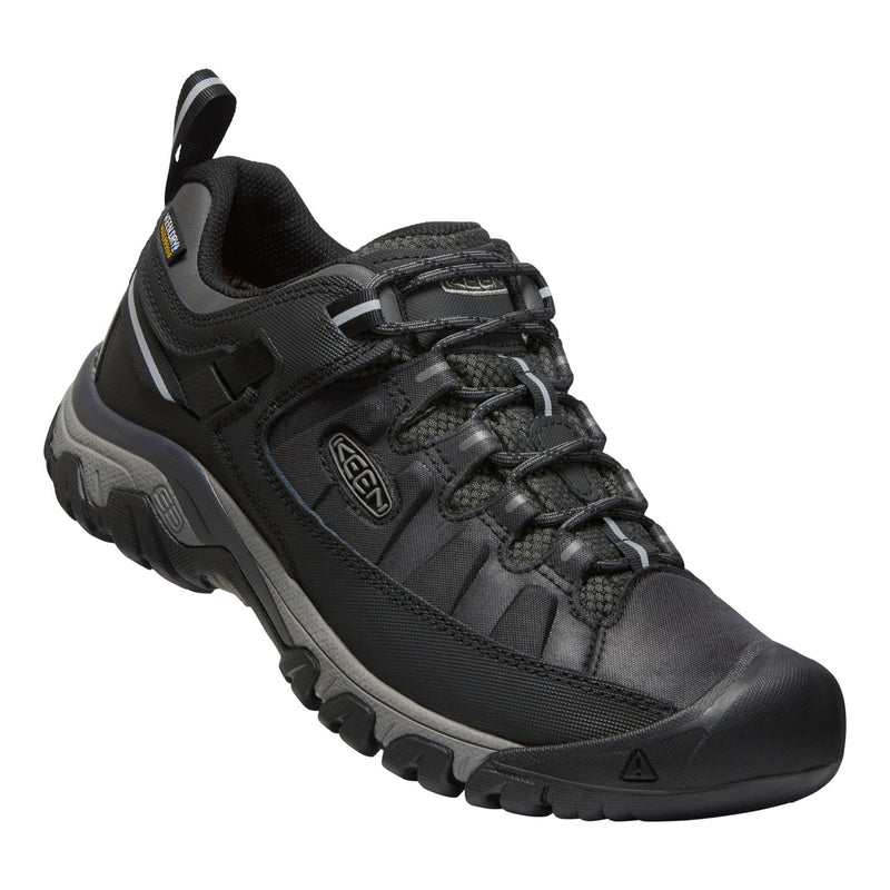 Men's Targhee Exp Waterproof Shoe Black/Steel Grey