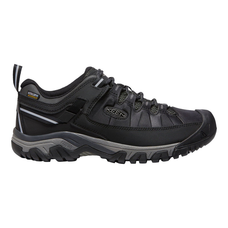 Men's Targhee Exp Waterproof Shoe Black/Steel Grey