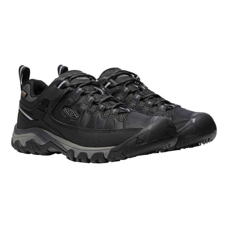 Men's Targhee Exp Waterproof Shoe Black/Steel Grey