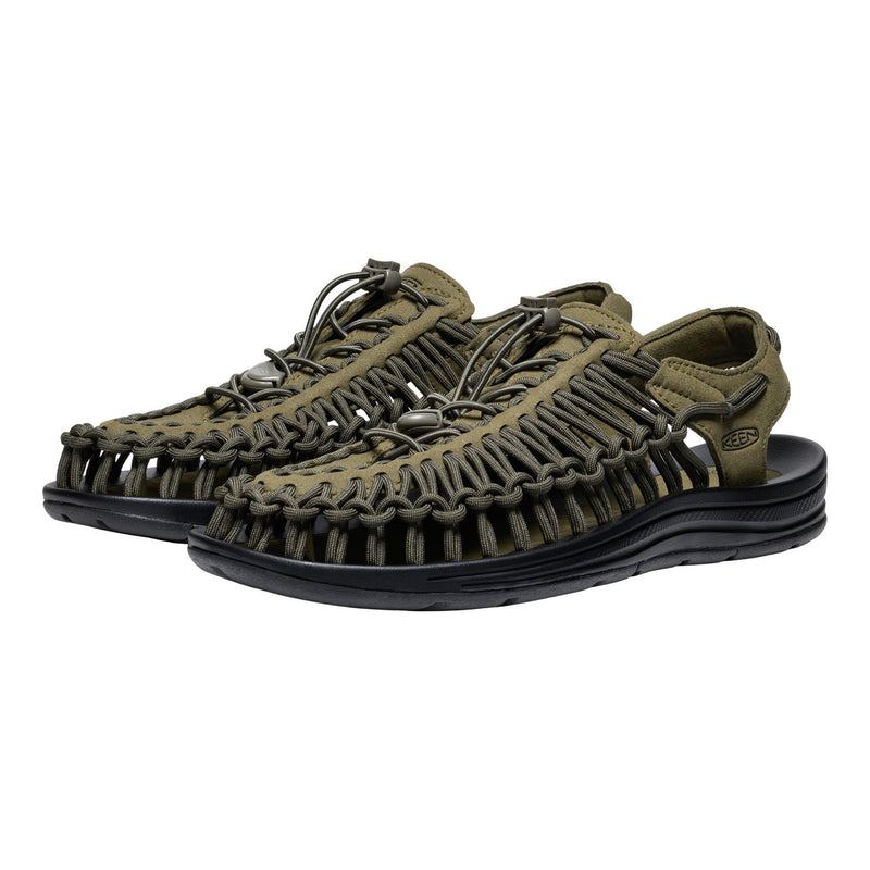 Men's UNEEK Sneaker Dark Olive/Black