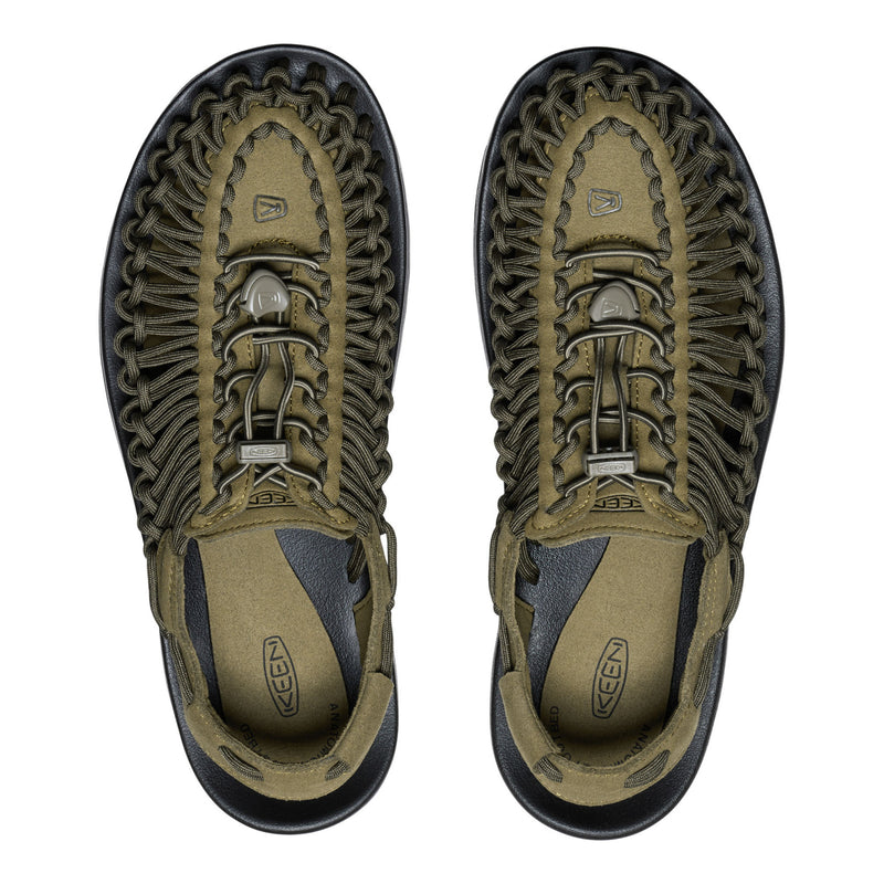 Men's UNEEK Sneaker Dark Olive/Black