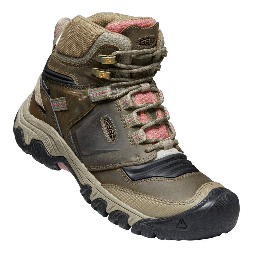 Women's Ridge Flex Mid Wp Timberwolf/Brick Dust