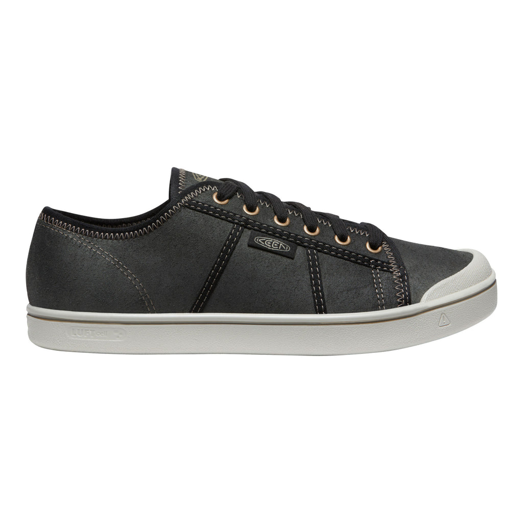 Men's Eldon Harvest Leather Sneaker Black/Silver Birch