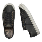 Men's Eldon Harvest Leather Sneaker Black/Silver Birch