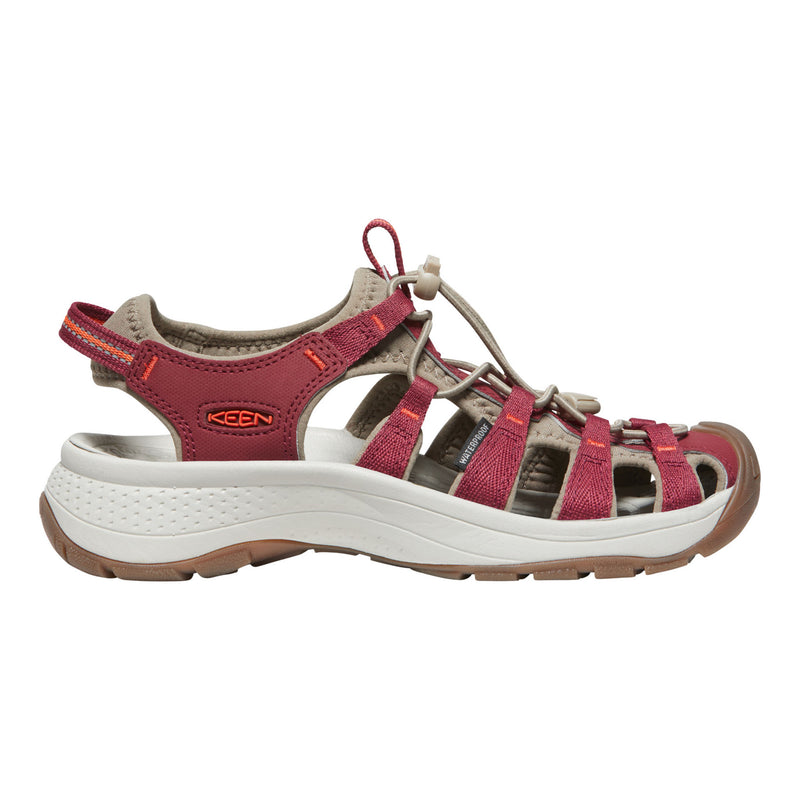 Women's Astoria West Sandal Merlot/Scarlet Ibis