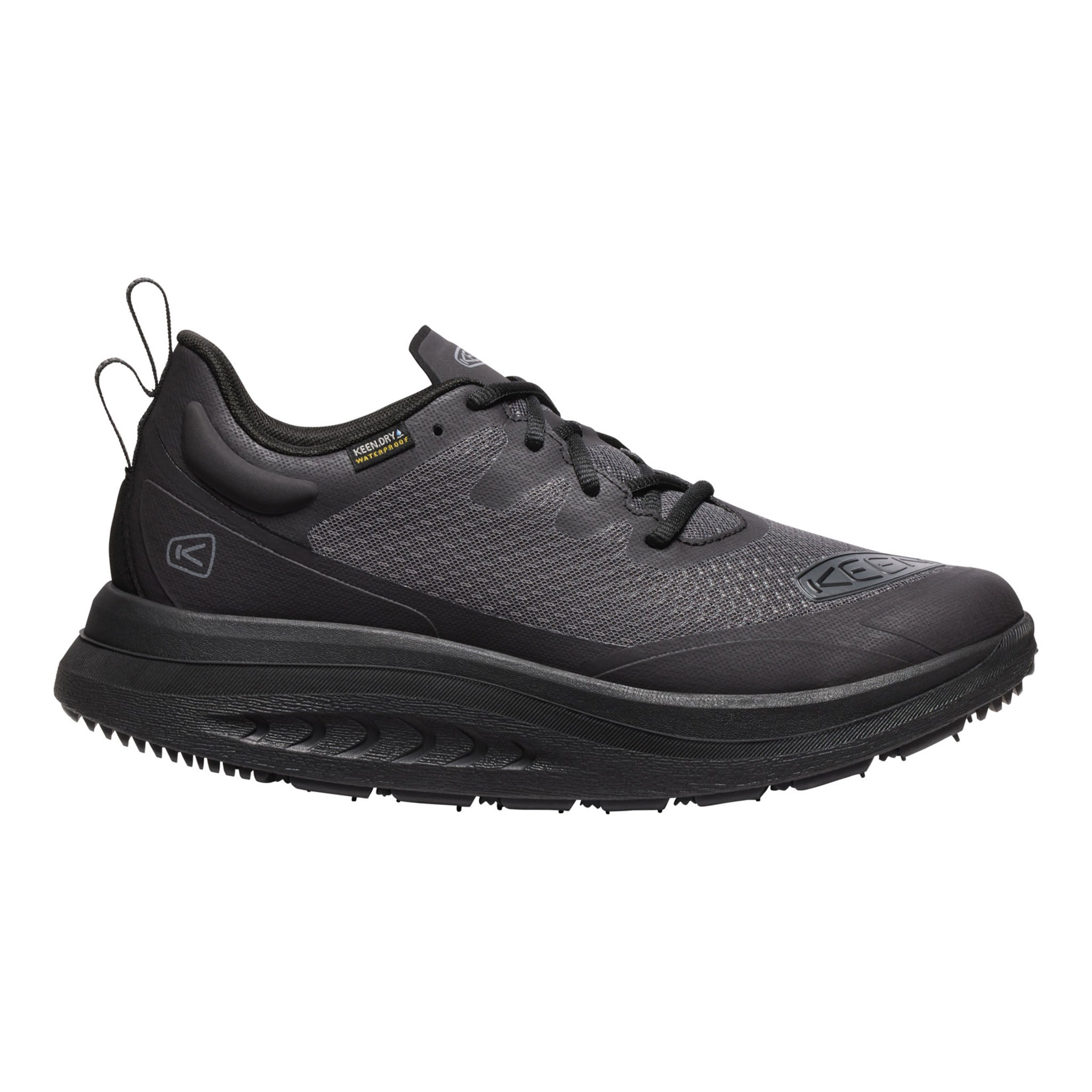 Women's WK400 Waterproof Walking Shoe Black – Keen Footwear