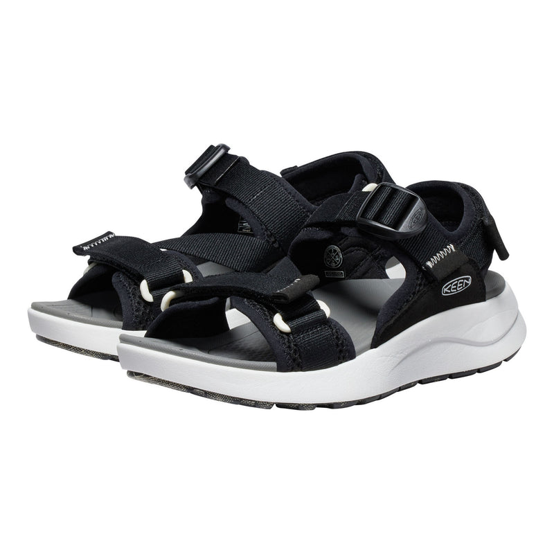 Women's Elle Sport Backstrap Sandal Black/Steel Grey