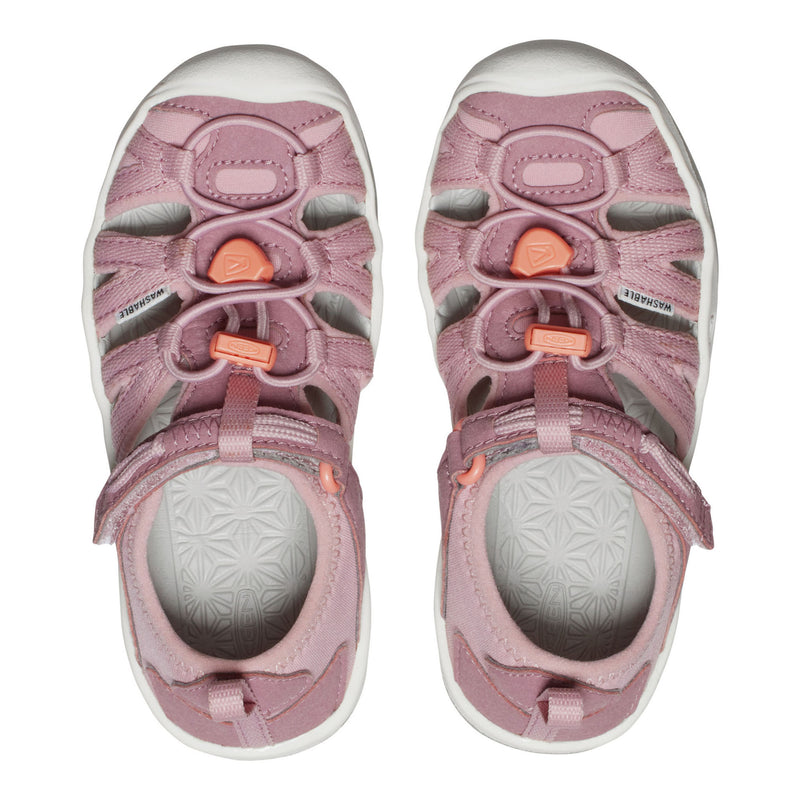 Little Kids' Moxie Sandal Nostalgia Rose/Papaya Punch