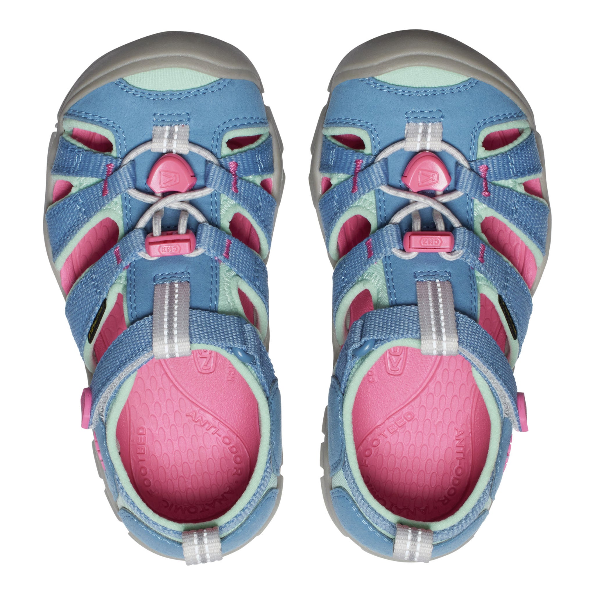 Little Kids' Seacamp II CNX Coronet Blue/Hot Pink – KEEN Footwear