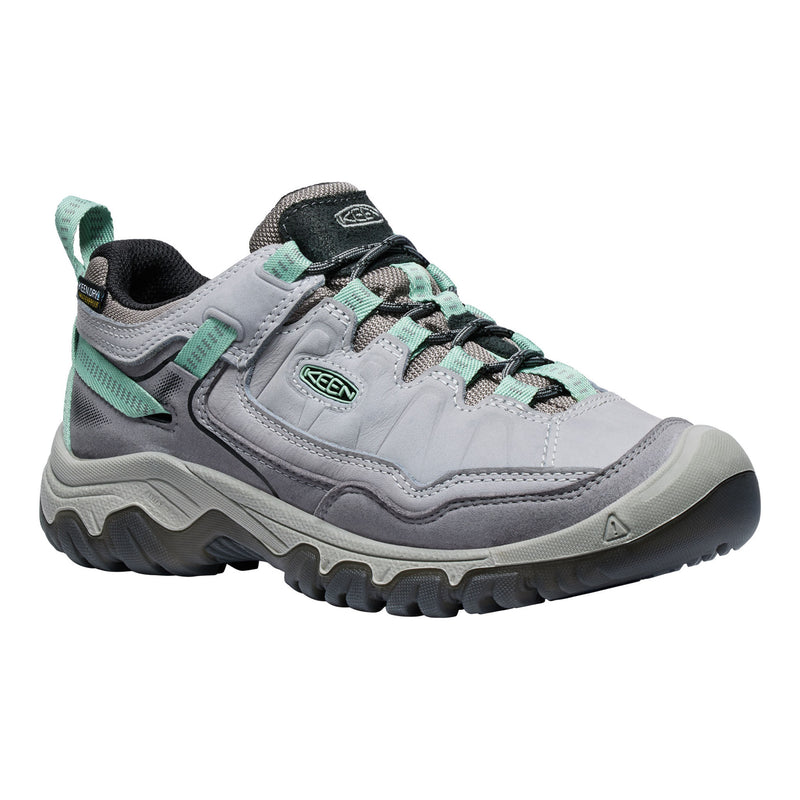 Women's Targhee IV Waterproof Hiking Shoe Alloy/Granite Green