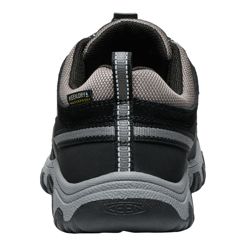 Big Kids' Targhee IV Low Wp Black/Steel Grey