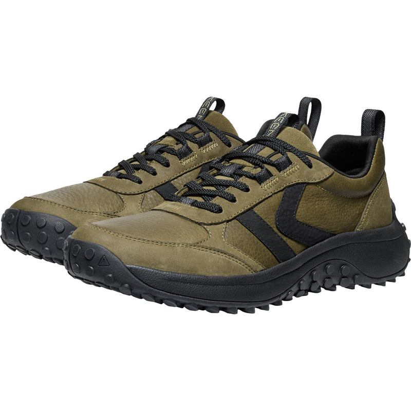 Men's KS86 Lea Dark Olive/Black