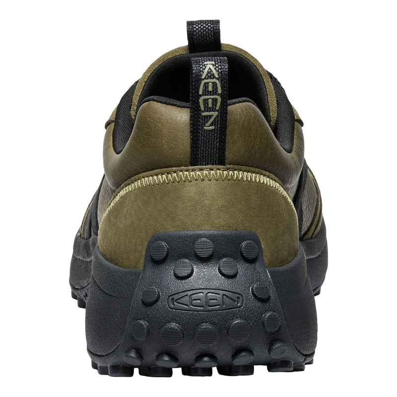 Men's KS86 Leather Sneaker Dark Olive/Black