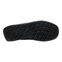 Black sole of a shoe on a white background