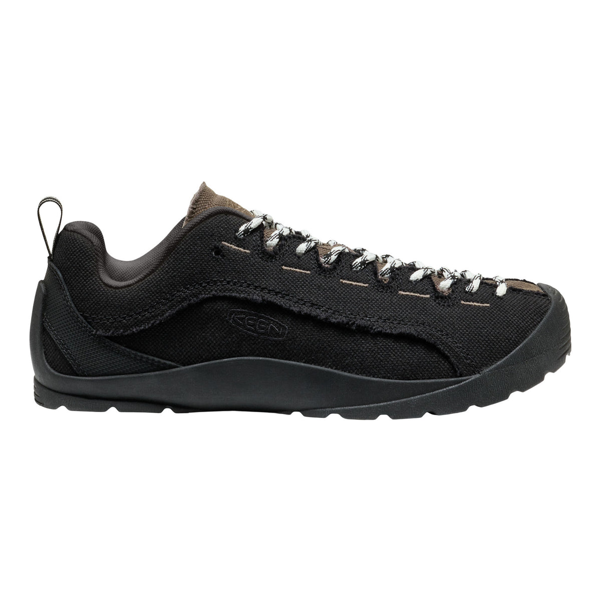 Black KEEN Jasper shoe on a white background