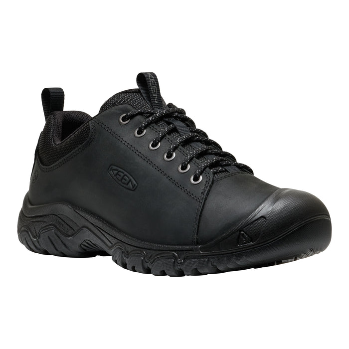 Black KEEN shoe on a white background