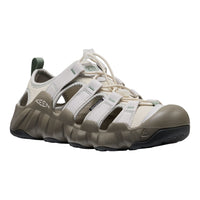 Pair of Keen sandals on a white background