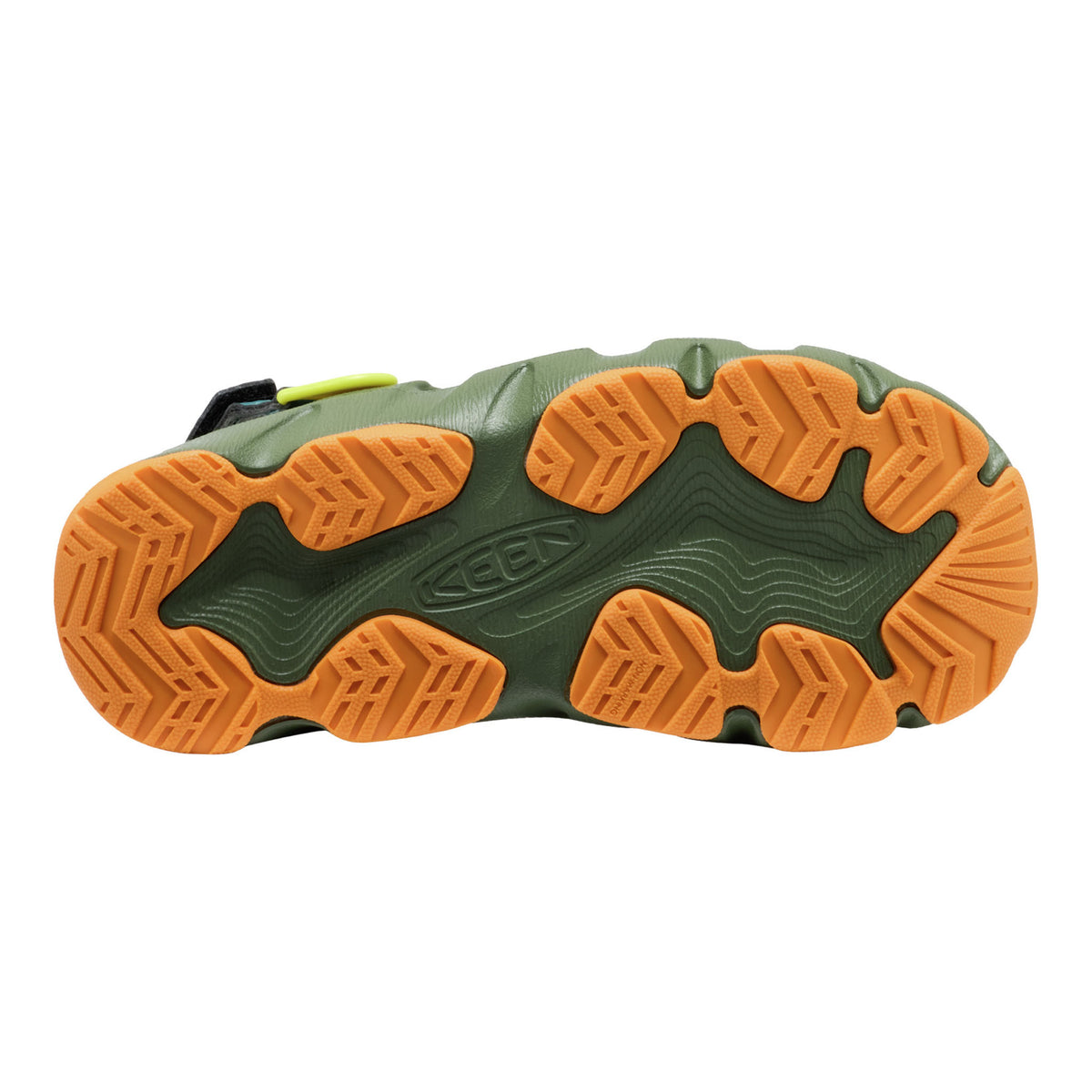 Big Kids' HYPERFLT Bronze Green/Orange Peel