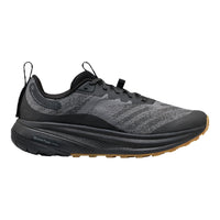 Black KEEN Roam sneaker on a light gray background