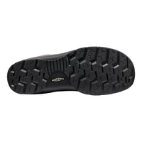 Black shoe sole on a white background