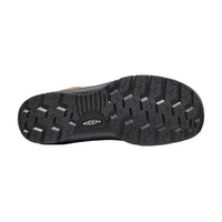 Black sole of a shoe with 'Keen' branding on a white background